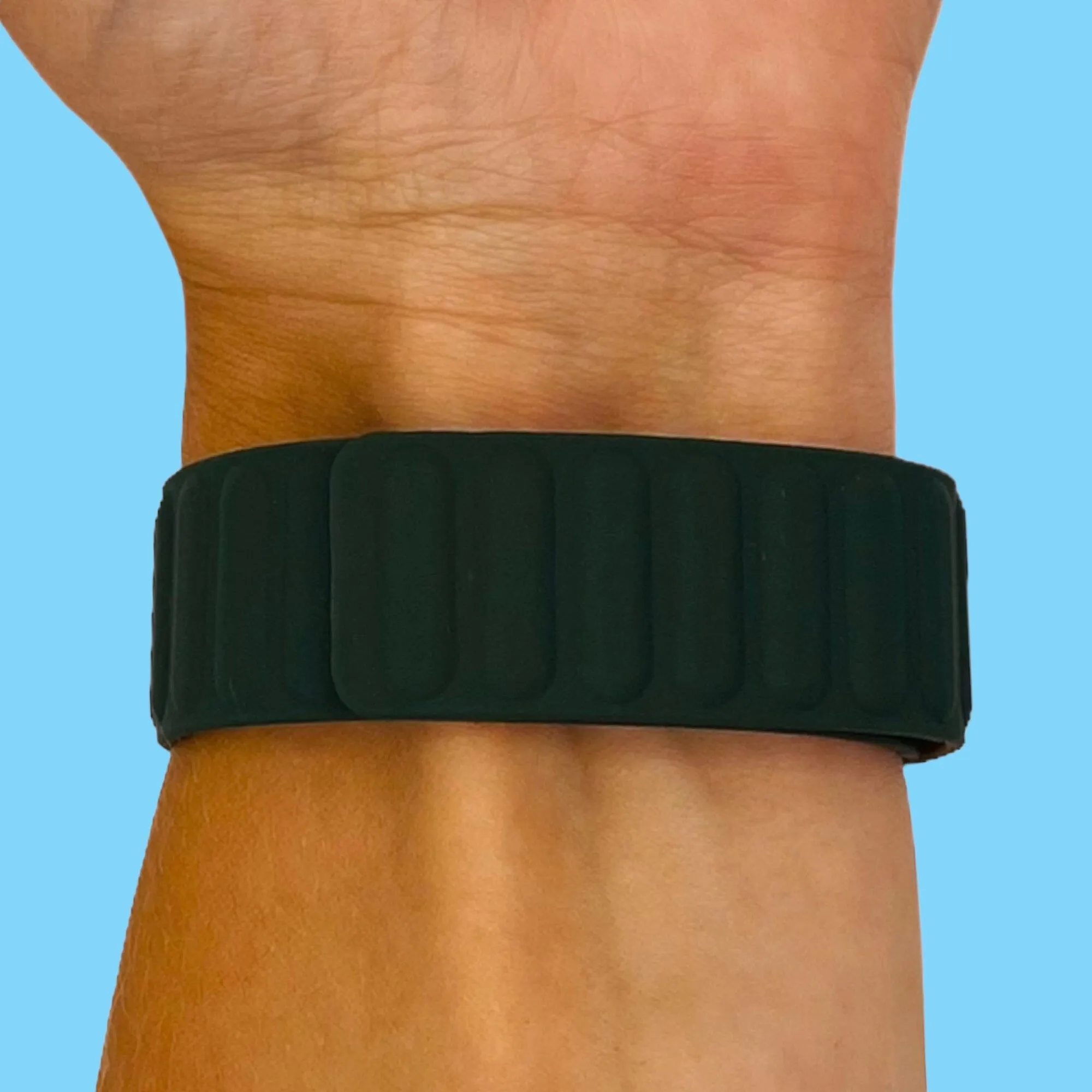 Magnetic Silicone Watch Straps Compatible with the Oppo Watch 41mm