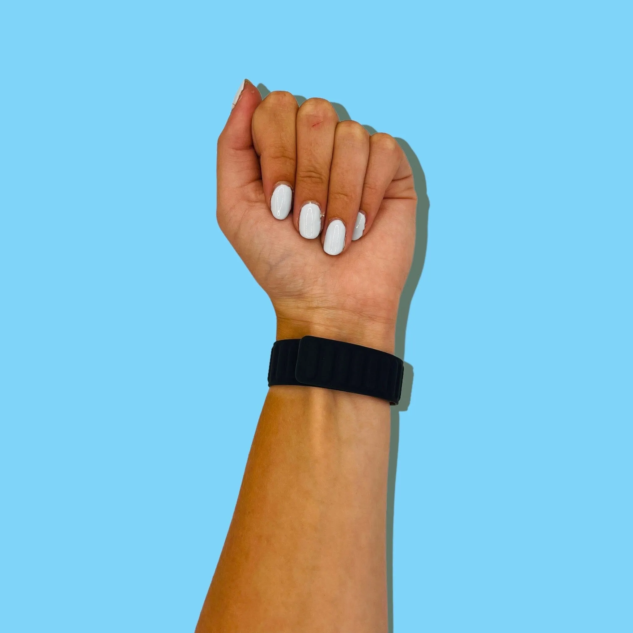 Magnetic Silicone Watch Straps Compatible with the Oppo Watch 41mm