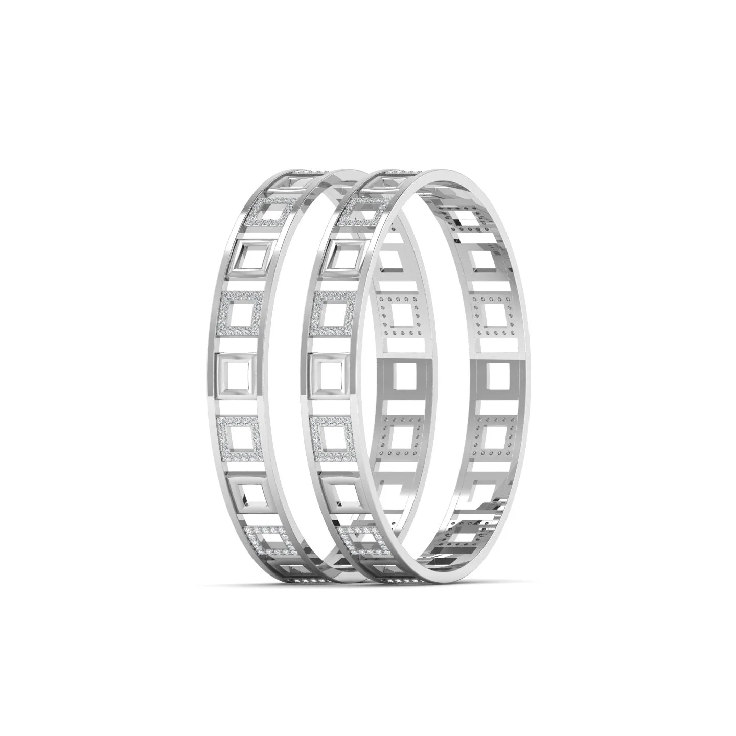 Magnificent Design Silver Bangle