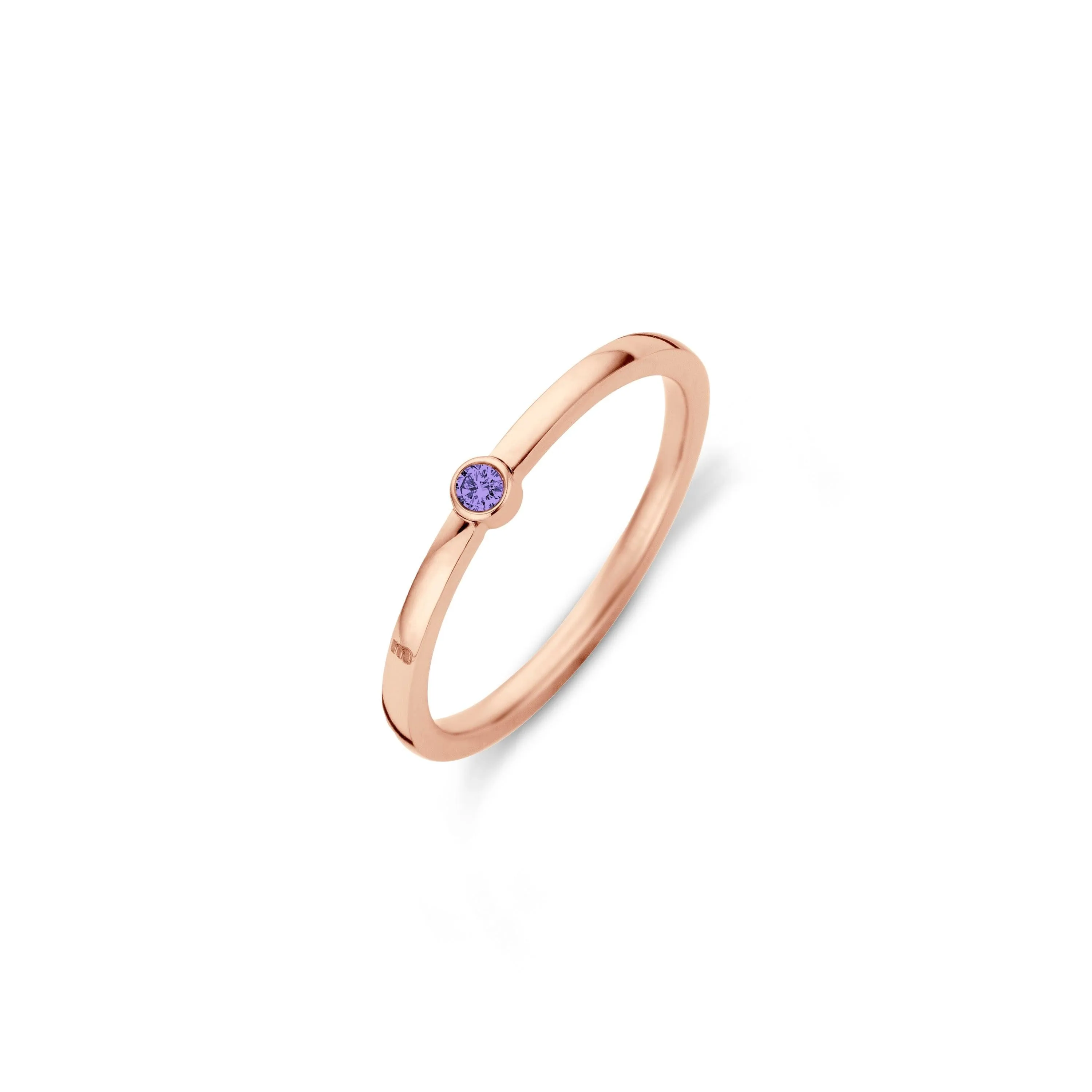 Melano Friends Mini CZ Ring Tanzanite