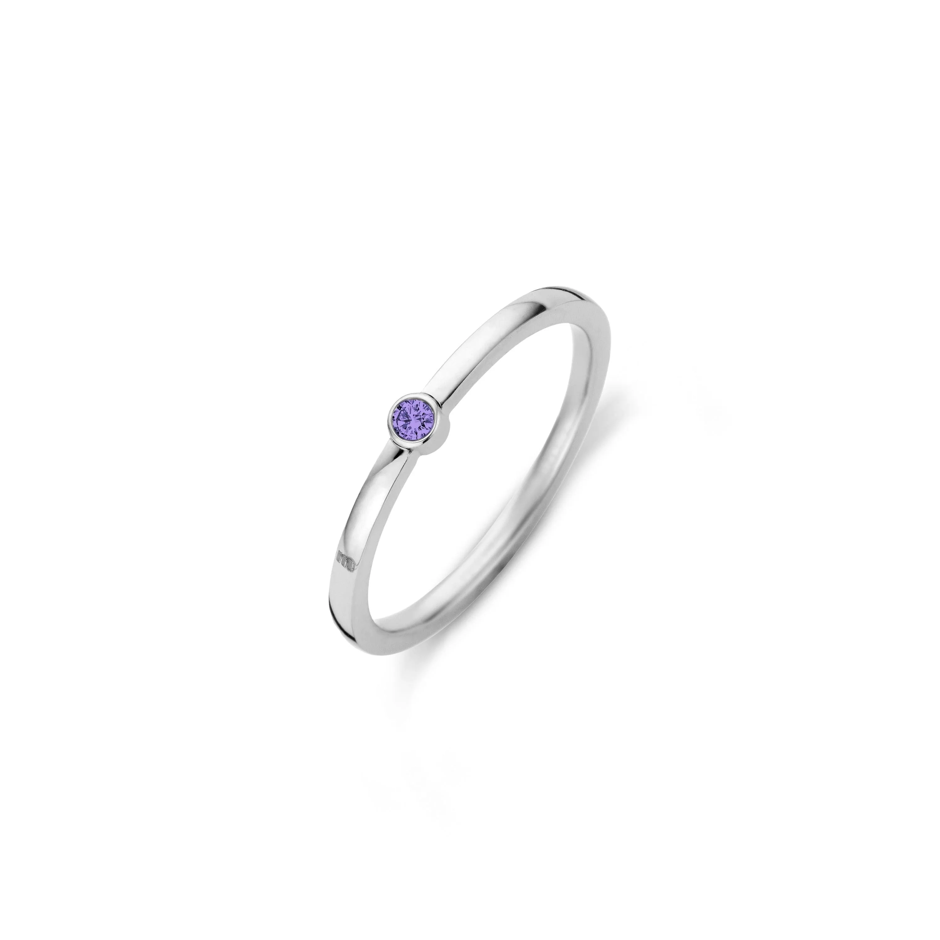 Melano Friends Mini CZ Ring Tanzanite