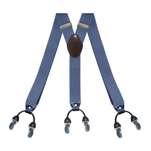 Men 6 Clip Elastic Y Suspenders 男士6夾彈性Y型吊褲帶 KCBELT1066