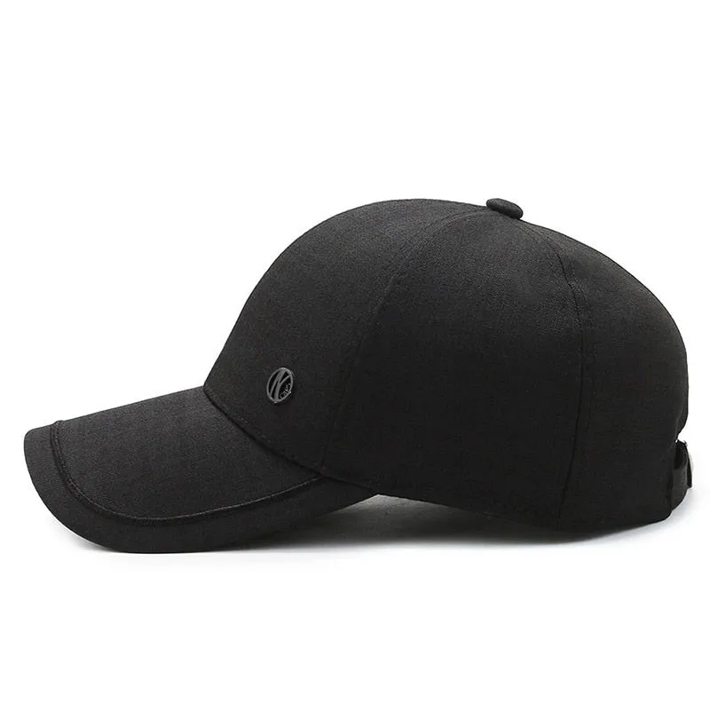 Mens Baseball Cap Snapback Hat Spring Summer Women's Dad Caps Gorras Hombre Classic Solid Bone Trucker Cap Male