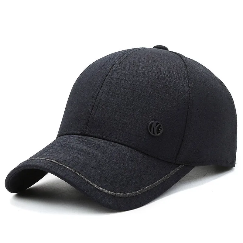 Mens Baseball Cap Snapback Hat Spring Summer Women's Dad Caps Gorras Hombre Classic Solid Bone Trucker Cap Male
