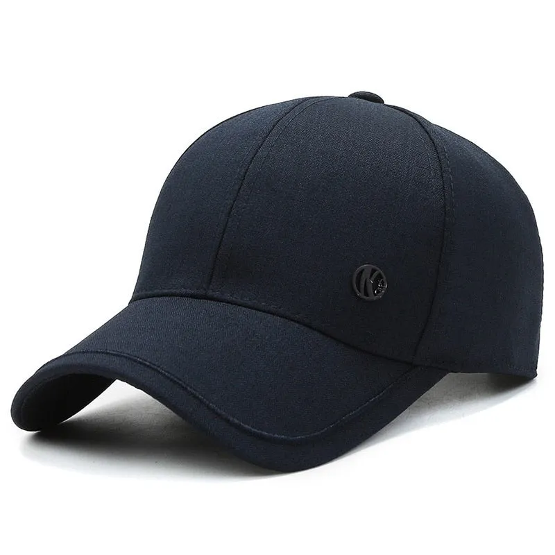 Mens Baseball Cap Snapback Hat Spring Summer Women's Dad Caps Gorras Hombre Classic Solid Bone Trucker Cap Male