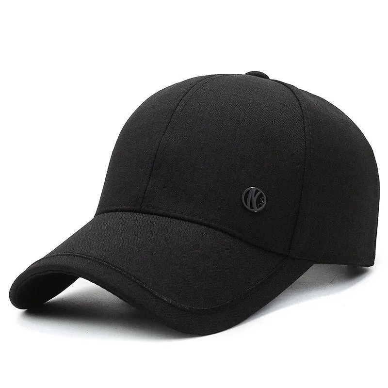 Mens Baseball Cap Snapback Hat Spring Summer Women's Dad Caps Gorras Hombre Classic Solid Bone Trucker Cap Male