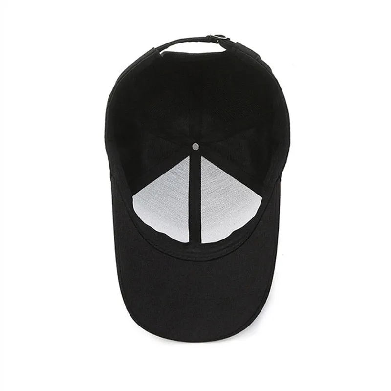 Mens Baseball Cap Snapback Hat Spring Summer Women's Dad Caps Gorras Hombre Classic Solid Bone Trucker Cap Male