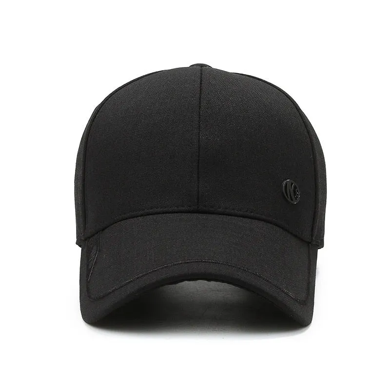Mens Baseball Cap Snapback Hat Spring Summer Women's Dad Caps Gorras Hombre Classic Solid Bone Trucker Cap Male