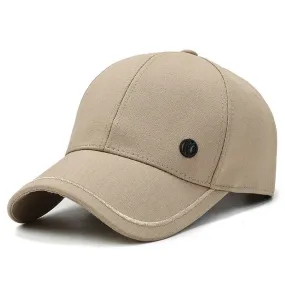 Mens Baseball Cap Snapback Hat Spring Summer Women's Dad Caps Gorras Hombre Classic Solid Bone Trucker Cap Male