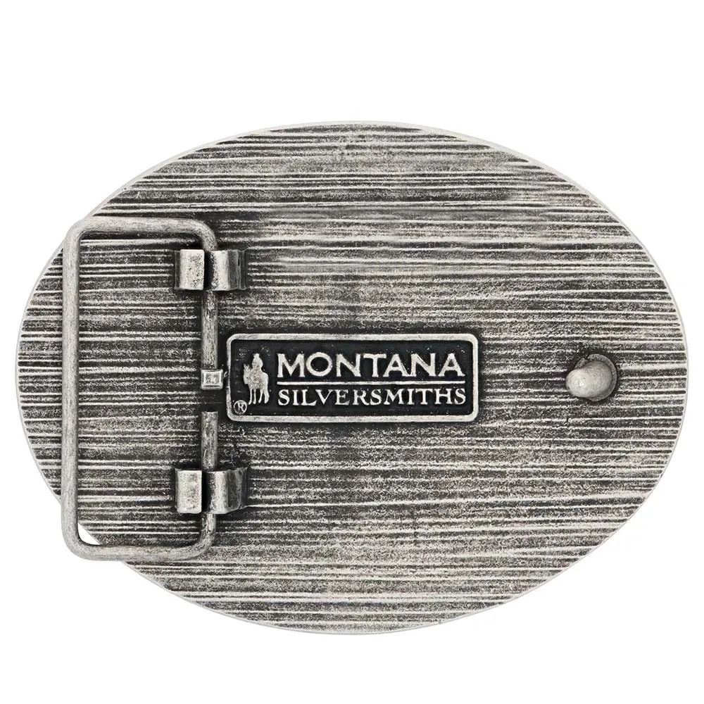 Montana Silversmiths We the People Antiqued Attitude Buckle