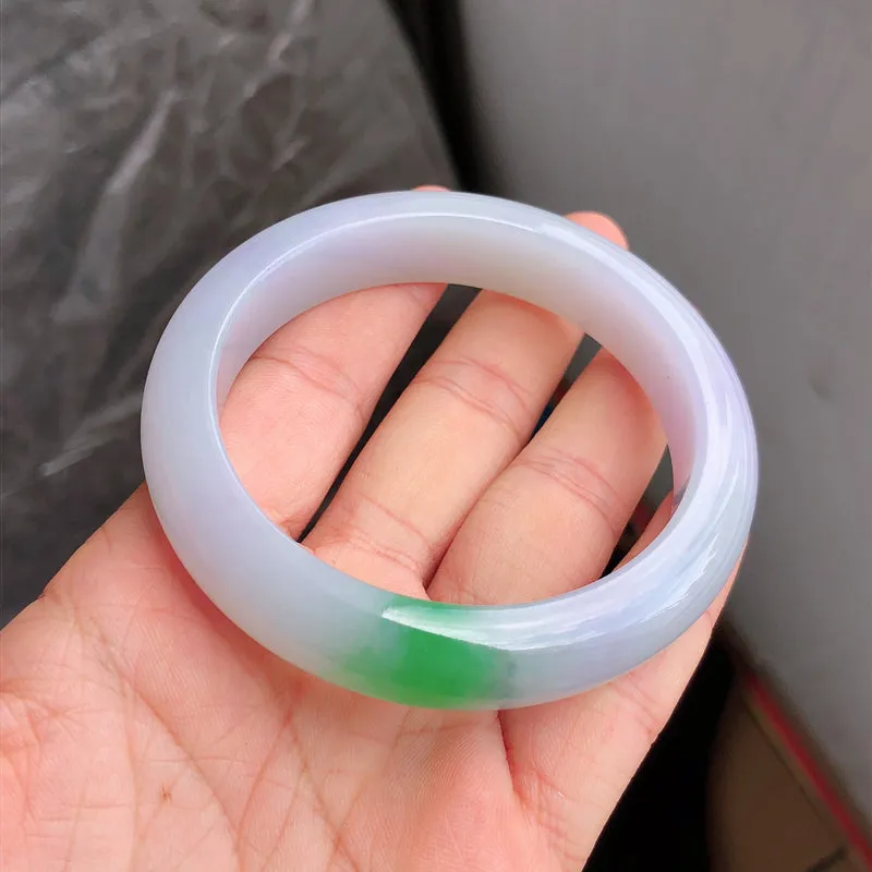 Natural Jade Bangle Jadeite Bangle Internal Diameter 57.8mm NBE062