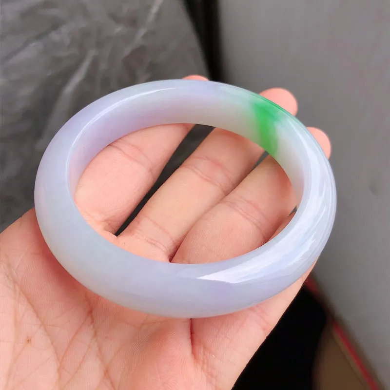 Natural Jade Bangle Jadeite Bangle Internal Diameter 57.8mm NBE062