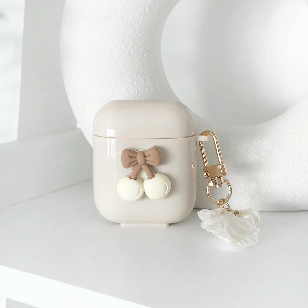 Nude Cherries Airpods Case
