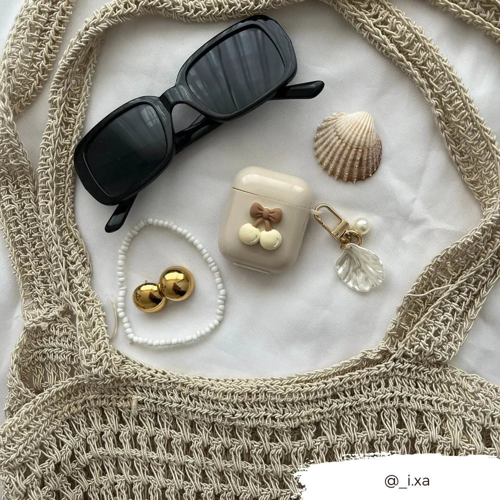 Nude Cherries Airpods Case