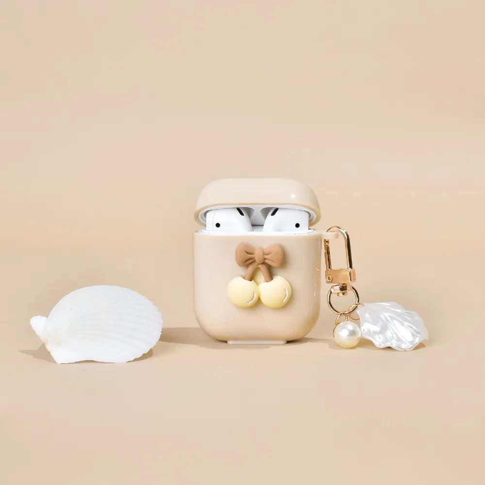 Nude Cherries Airpods Case
