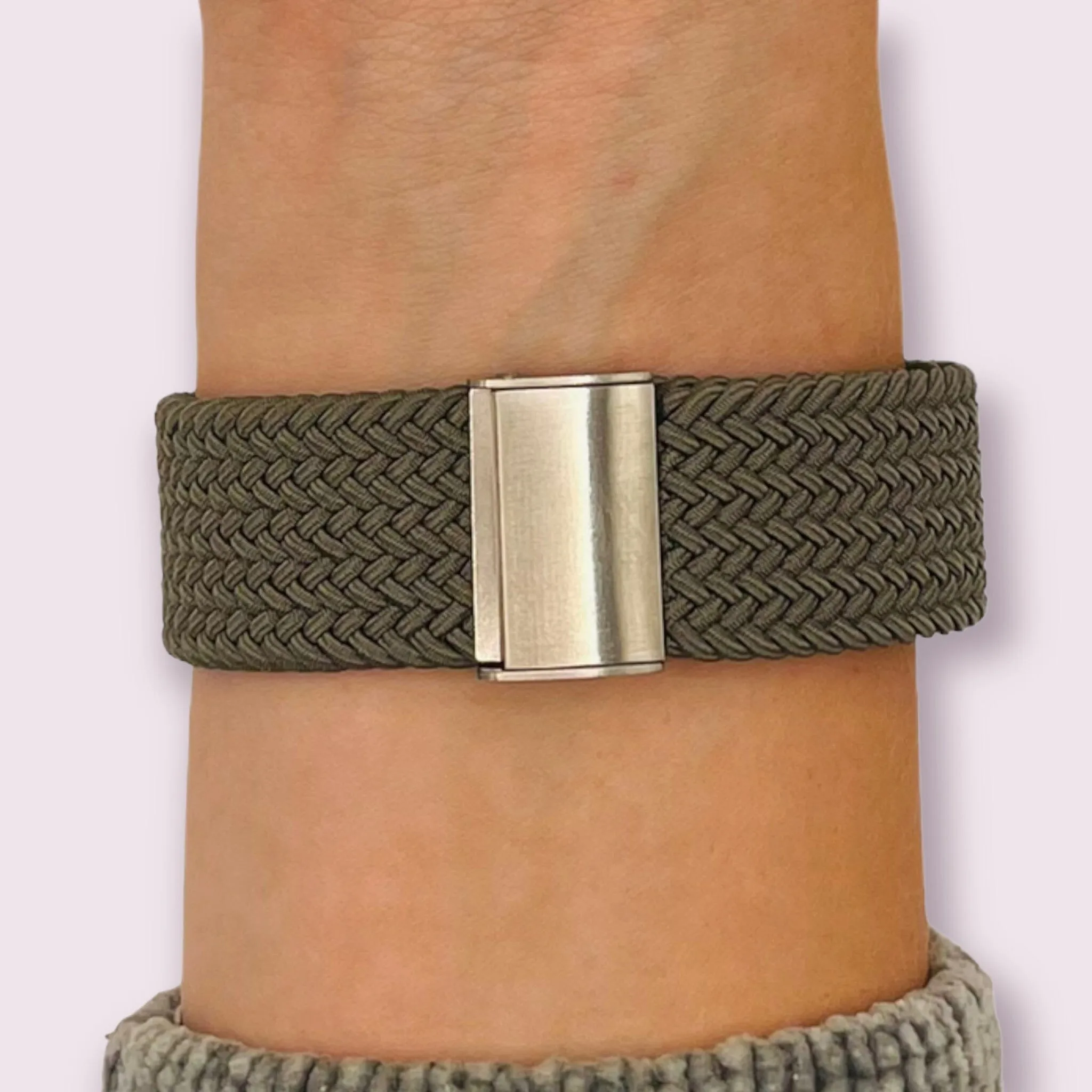 Nylon Braided Loop Watch Straps Compatible with the Lacoste 22mm Range