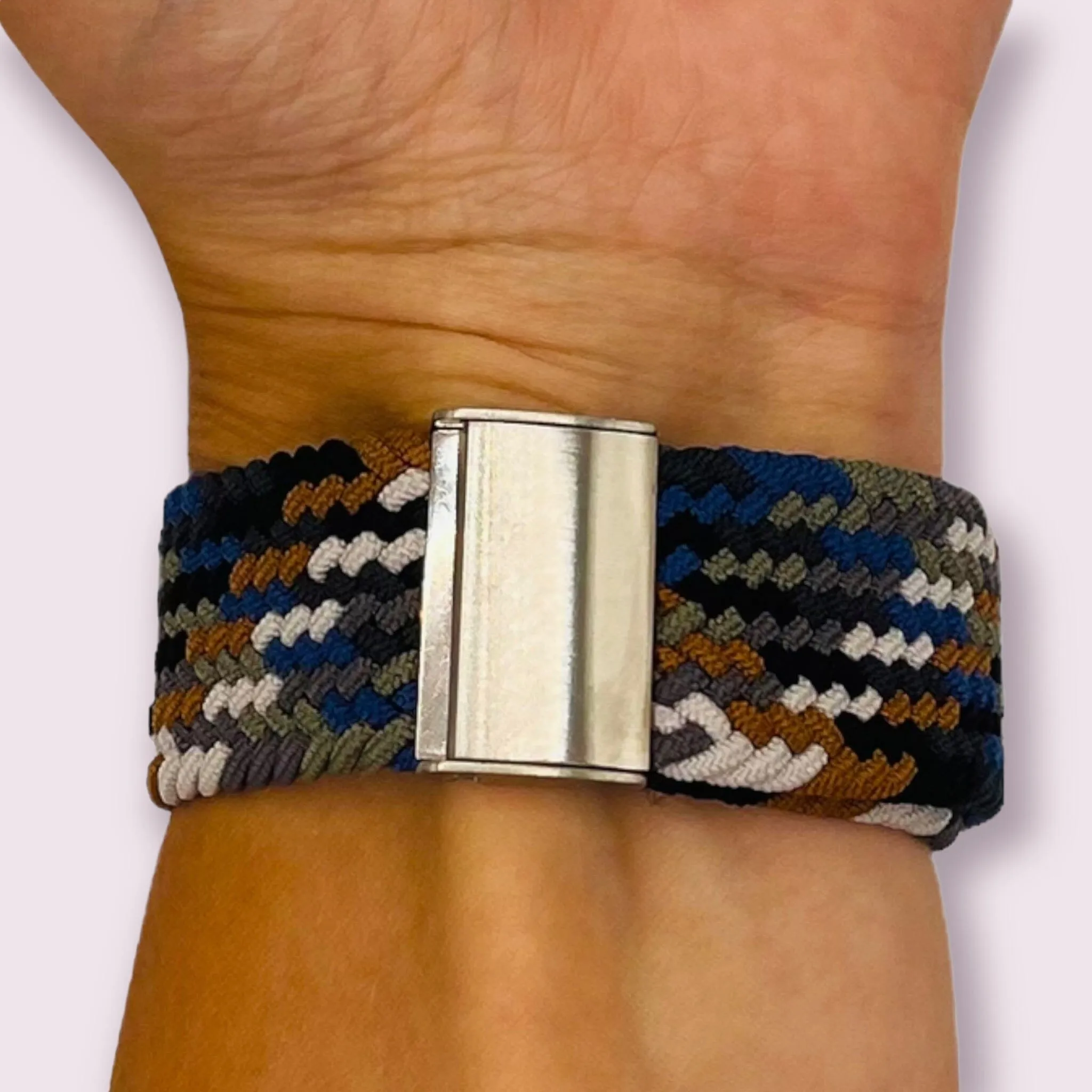 Nylon Braided Loop Watch Straps Compatible with the Lacoste 22mm Range