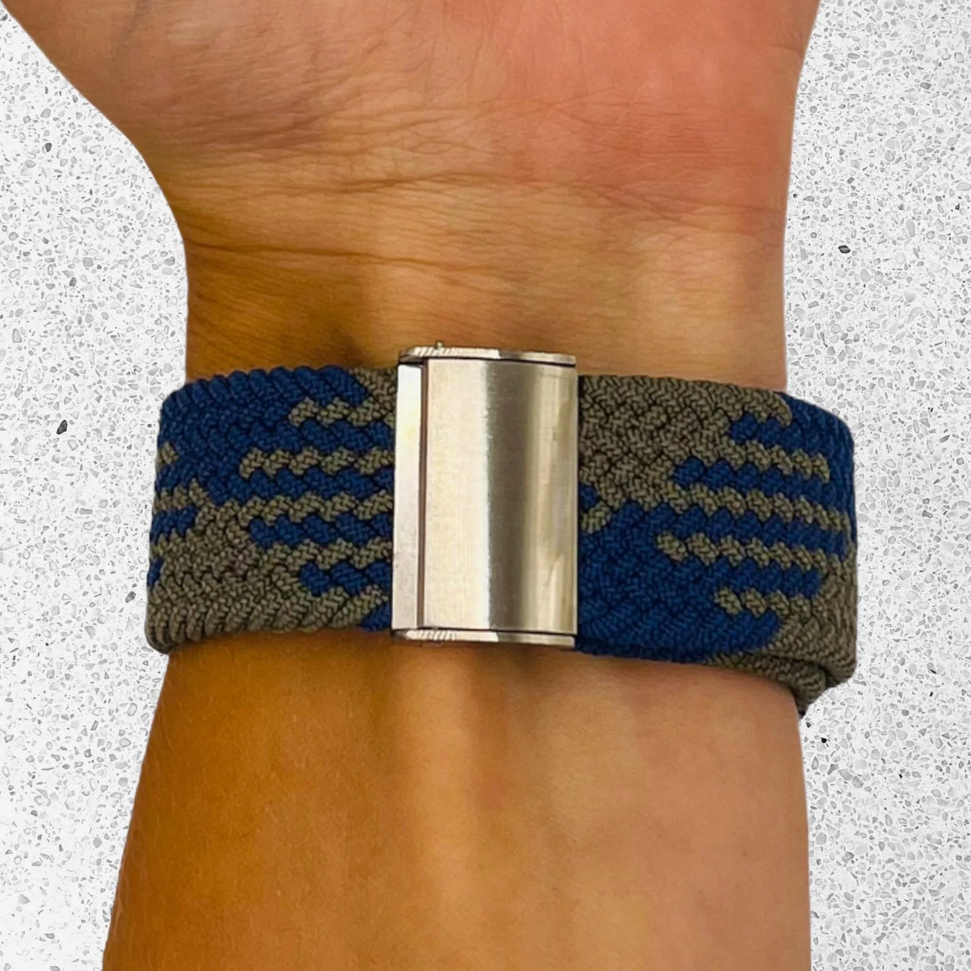 Nylon Braided Loop Watch Straps Compatible with the Lacoste 22mm Range