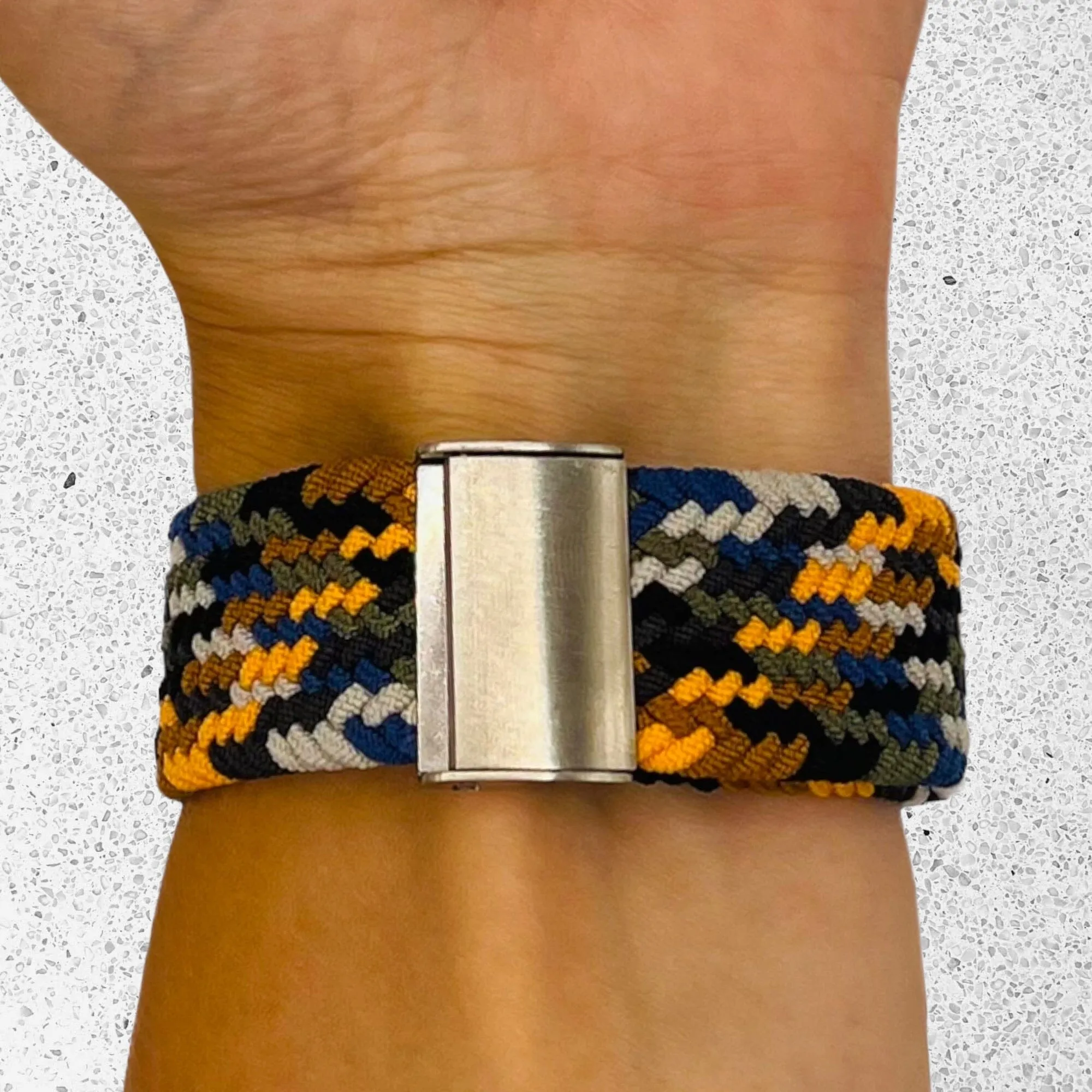 Nylon Braided Loop Watch Straps Compatible with the Lacoste 22mm Range