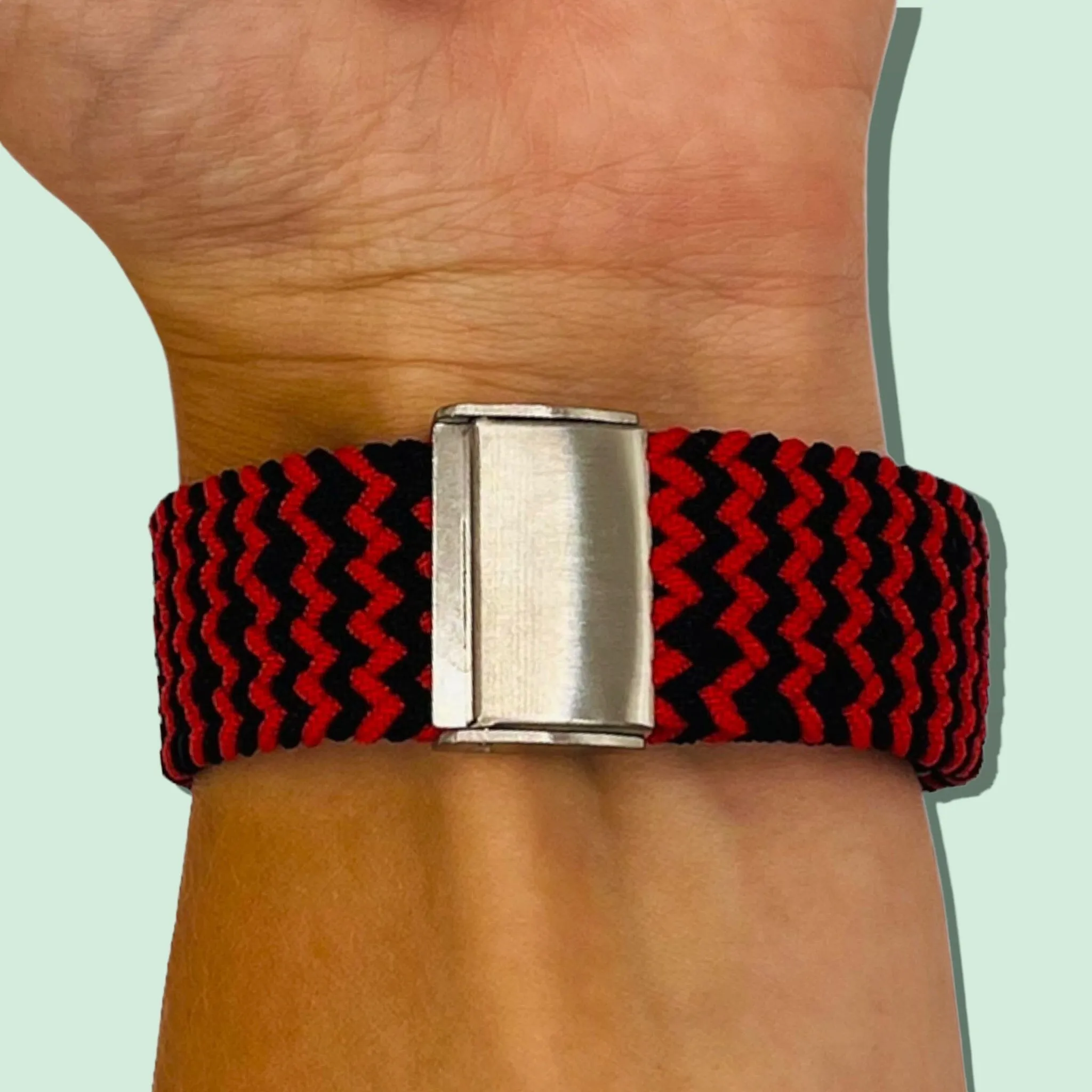 Nylon Braided Loop Watch Straps Compatible with the Lacoste 22mm Range