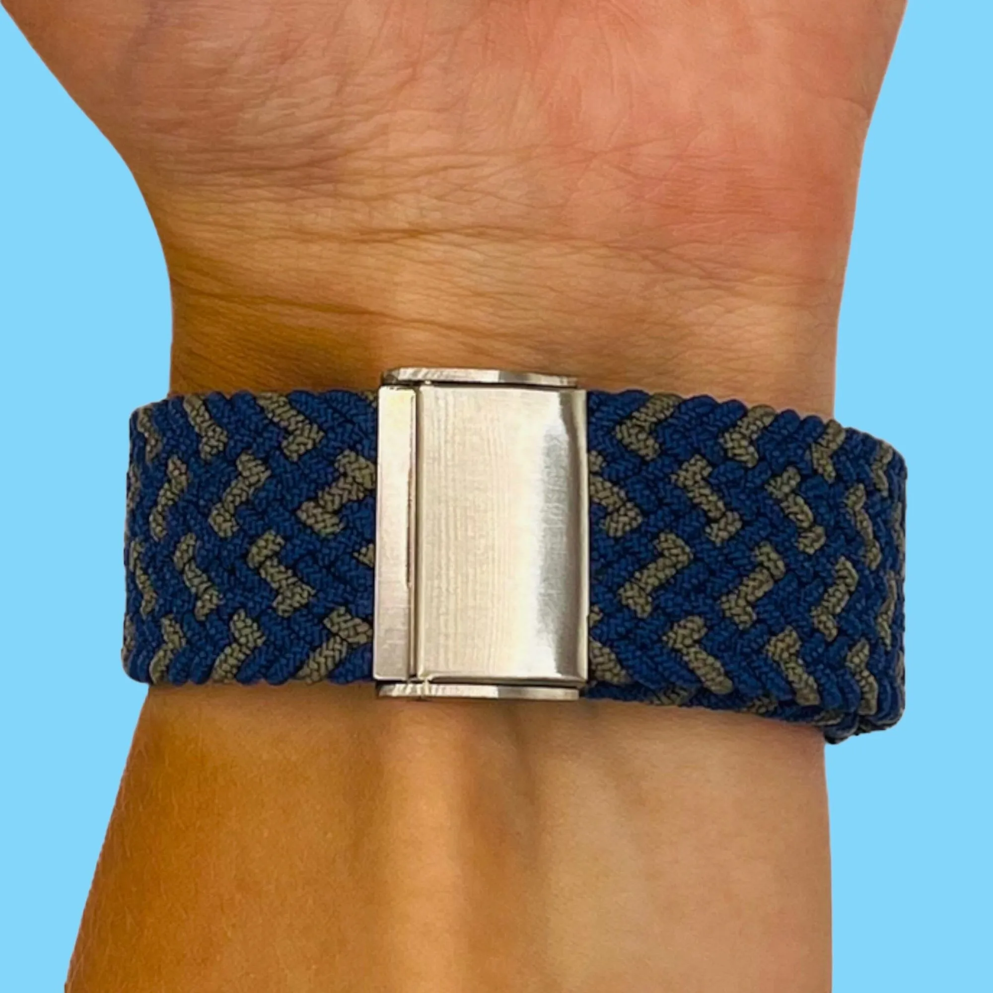 Nylon Braided Loop Watch Straps Compatible with the Lacoste 22mm Range