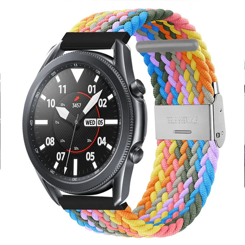 Nylon Braided Loop Watch Straps Compatible with the Lacoste 22mm Range