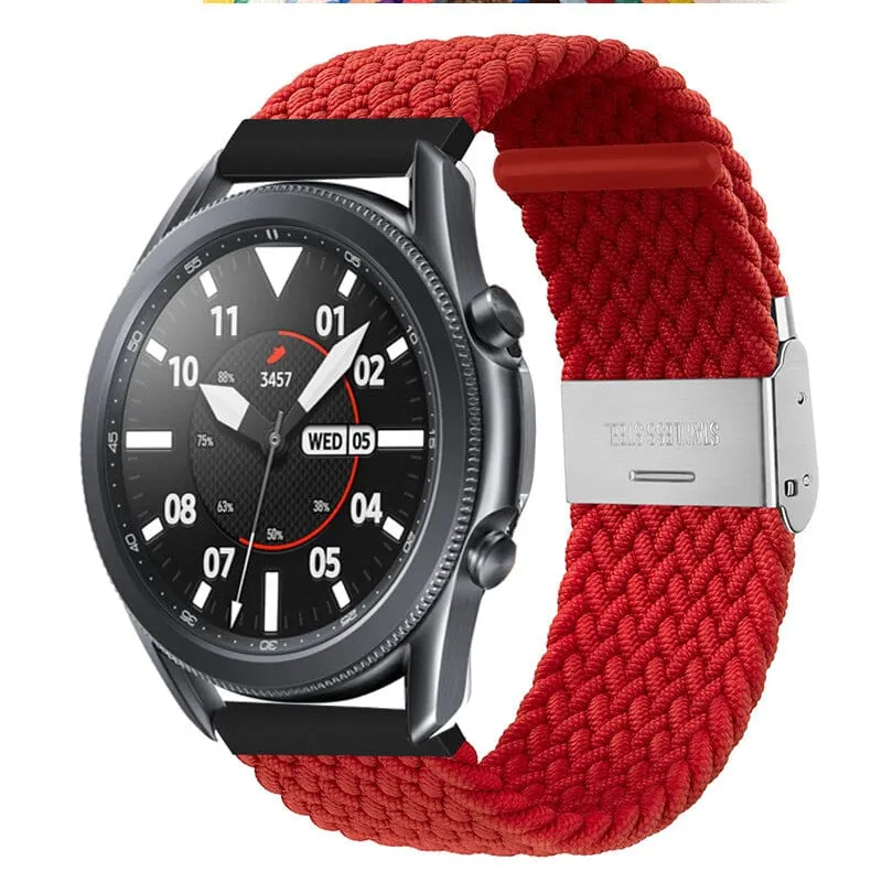 Nylon Braided Loop Watch Straps Compatible with the Lacoste 22mm Range
