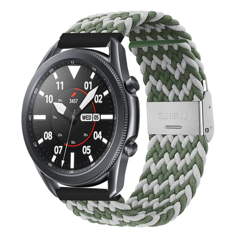 Nylon Braided Loop Watch Straps Compatible with the Lacoste 22mm Range