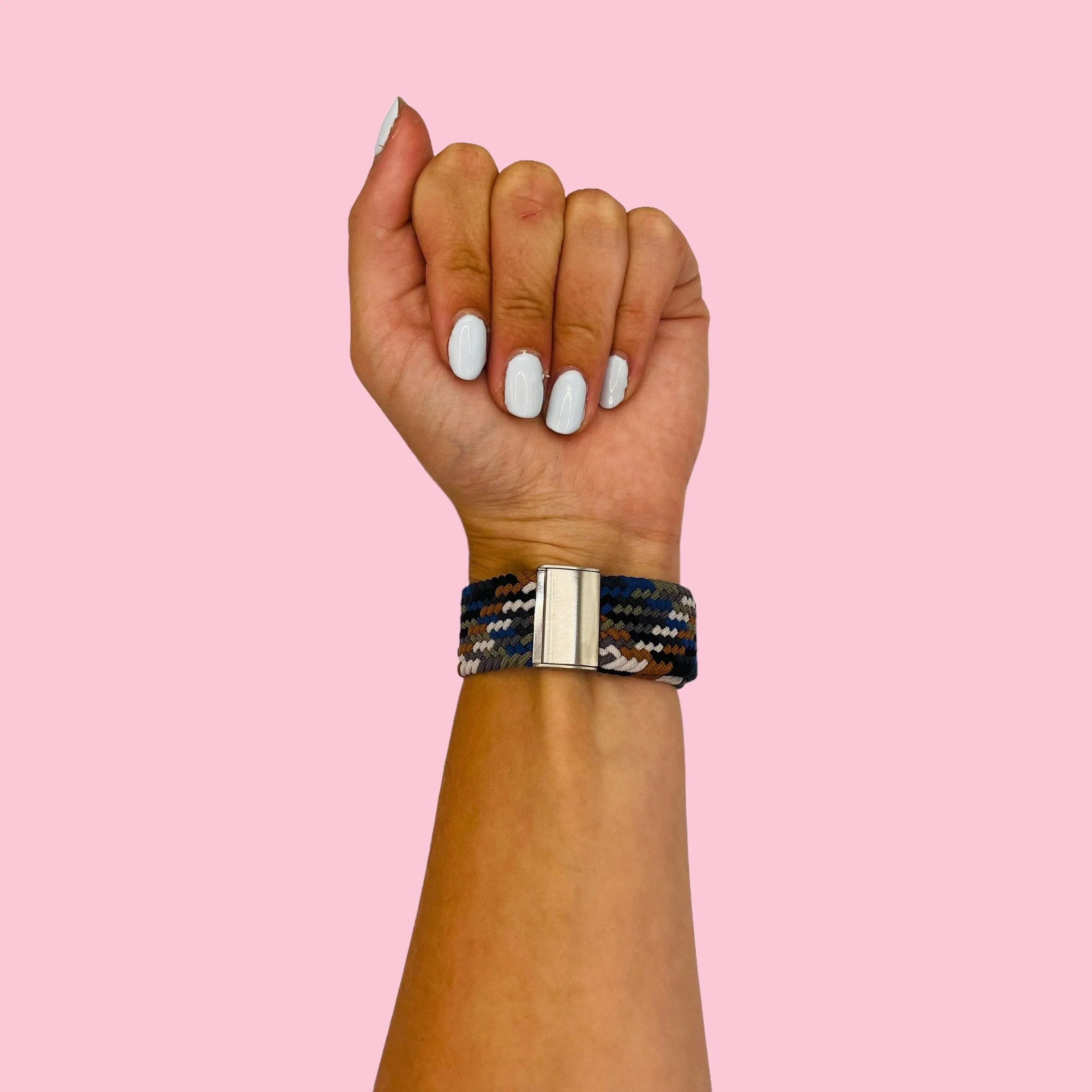 Nylon Braided Loop Watch Straps Compatible with the Lacoste 22mm Range