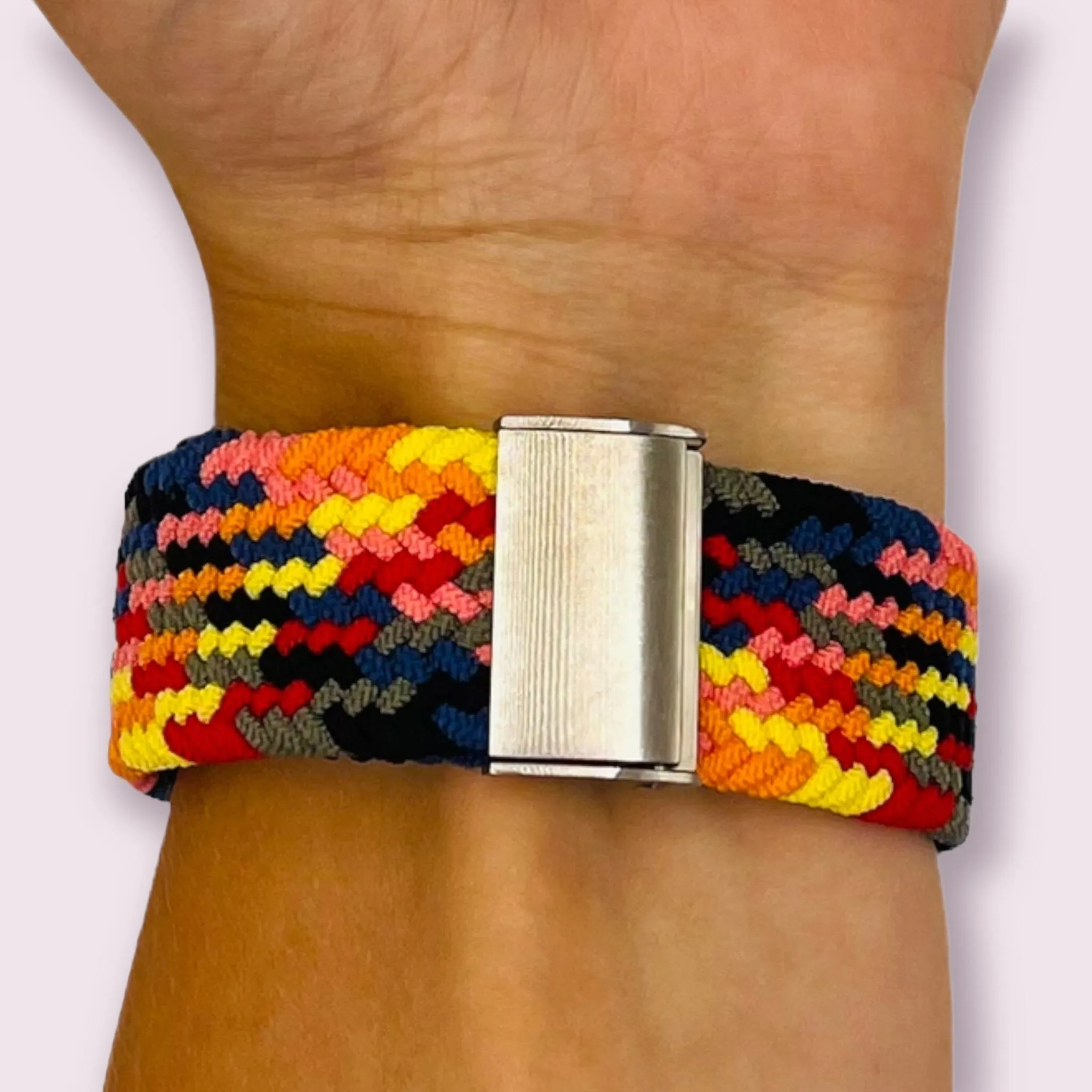 Nylon Braided Loop Watch Straps Compatible with the Lacoste 22mm Range