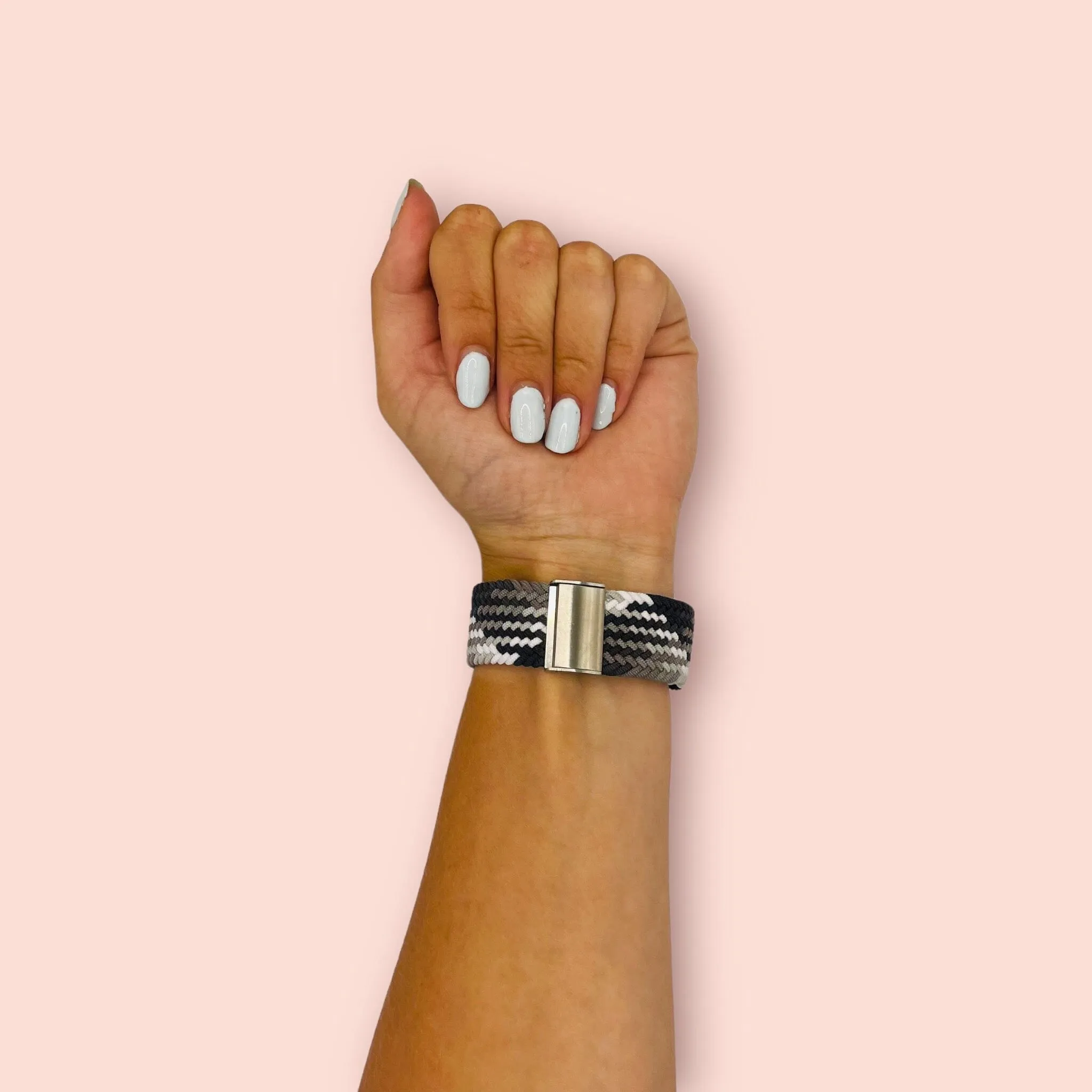 Nylon Braided Loop Watch Straps Compatible with the Lacoste 22mm Range