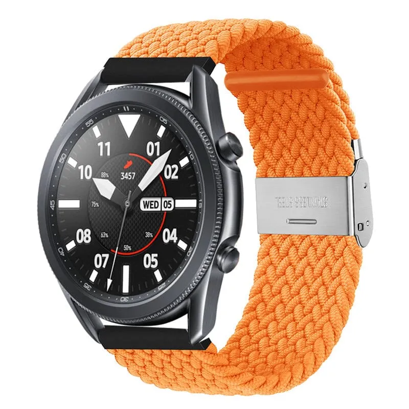 Nylon Braided Loop Watch Straps Compatible with the Lacoste 22mm Range