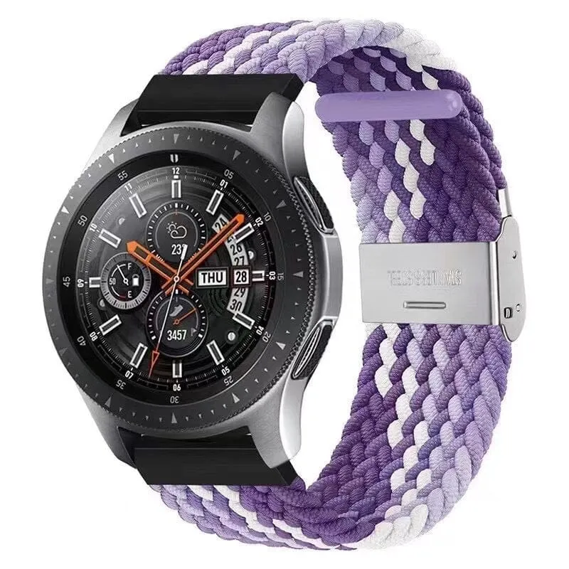 Nylon Braided Loop Watch Straps Compatible with the Lacoste 22mm Range