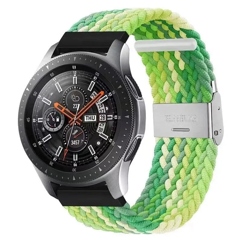 Nylon Braided Loop Watch Straps Compatible with the Lacoste 22mm Range
