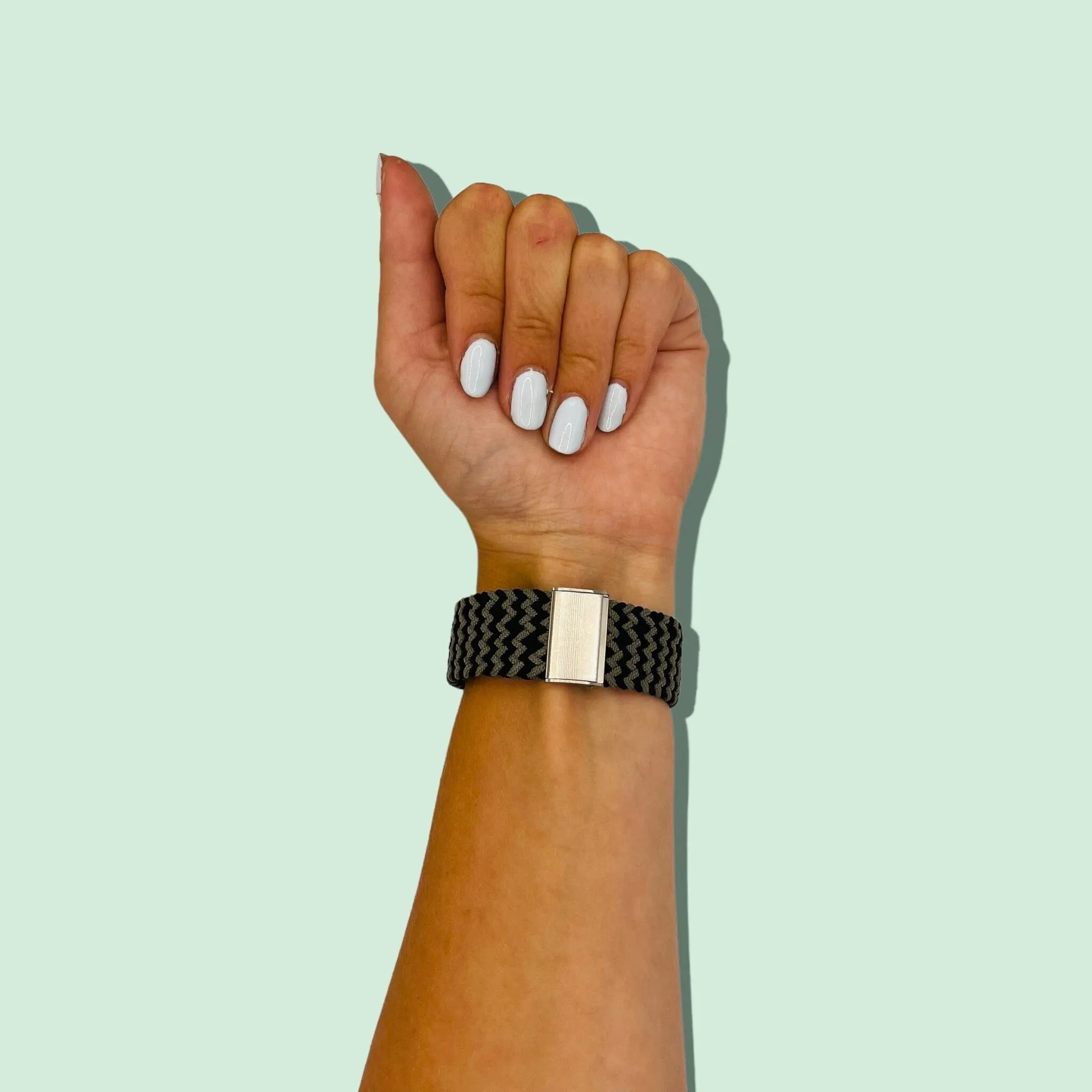 Nylon Braided Loop Watch Straps Compatible with the Lacoste 22mm Range