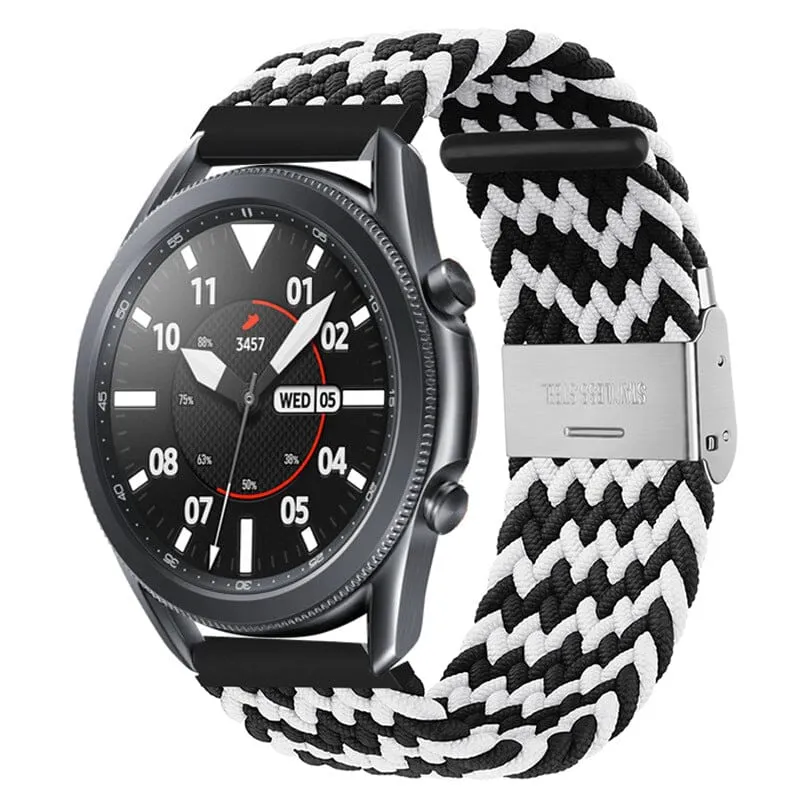 Nylon Braided Loop Watch Straps Compatible with the Lacoste 22mm Range