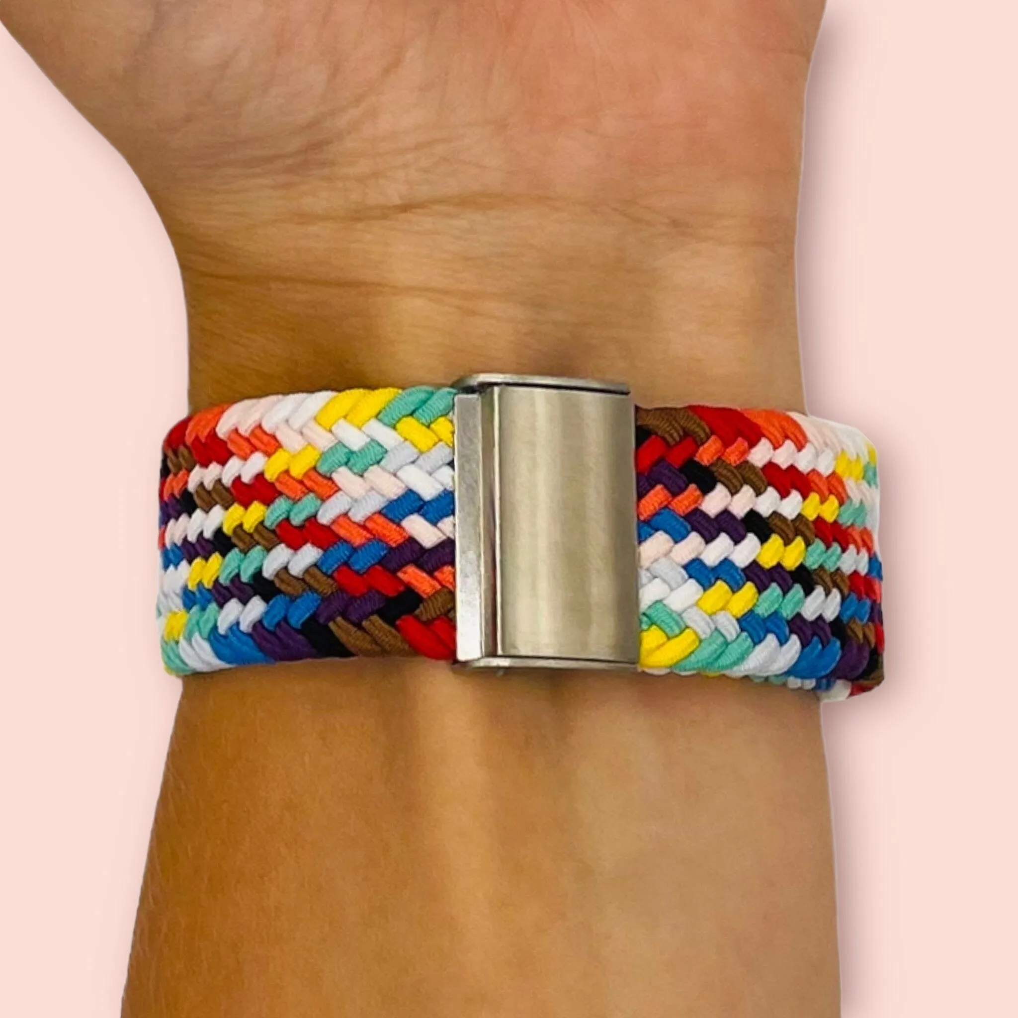 Nylon Braided Loop Watch Straps Compatible with the Lacoste 22mm Range