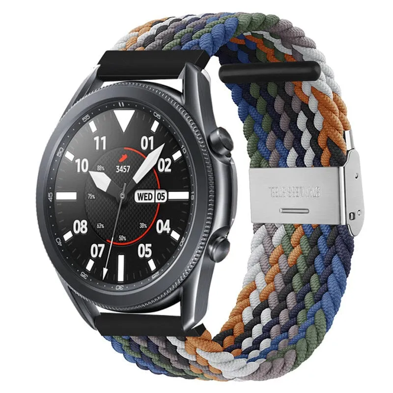 Nylon Braided Loop Watch Straps Compatible with the Lacoste 22mm Range