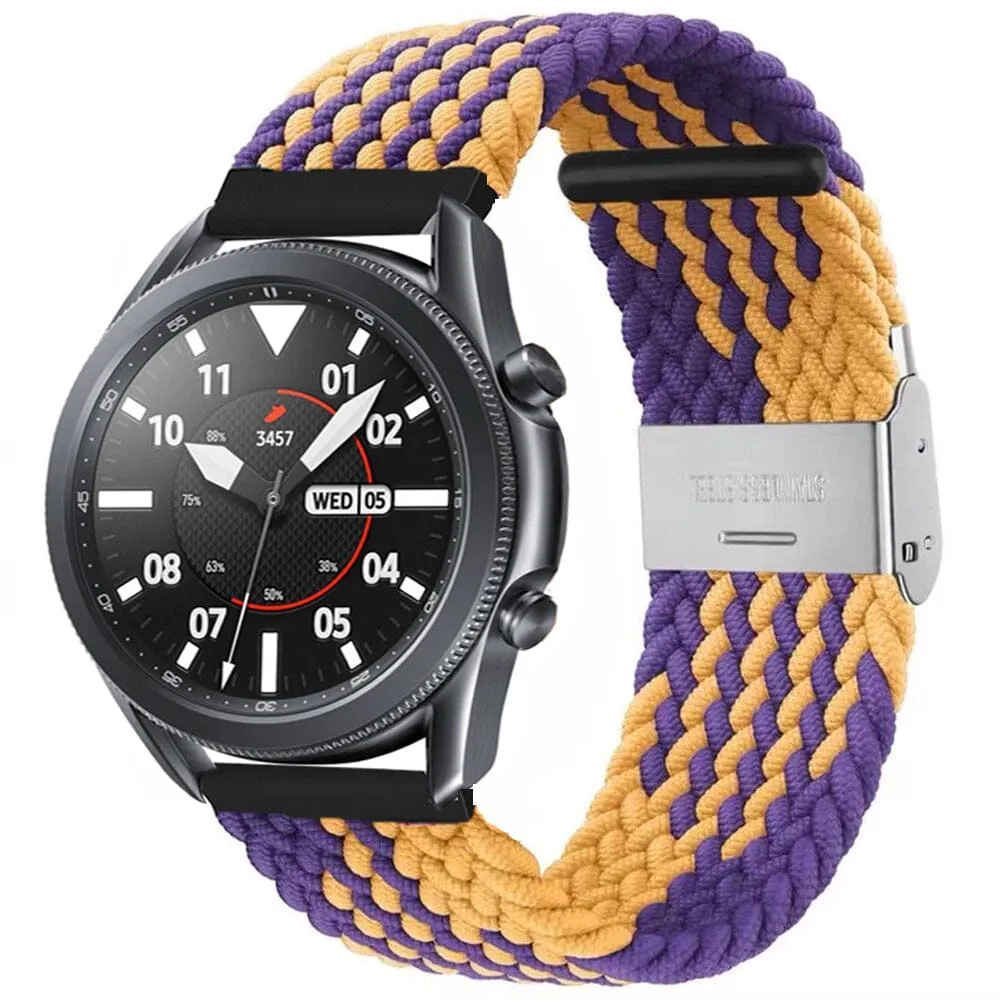Nylon Braided Loop Watch Straps Compatible with the Lacoste 22mm Range