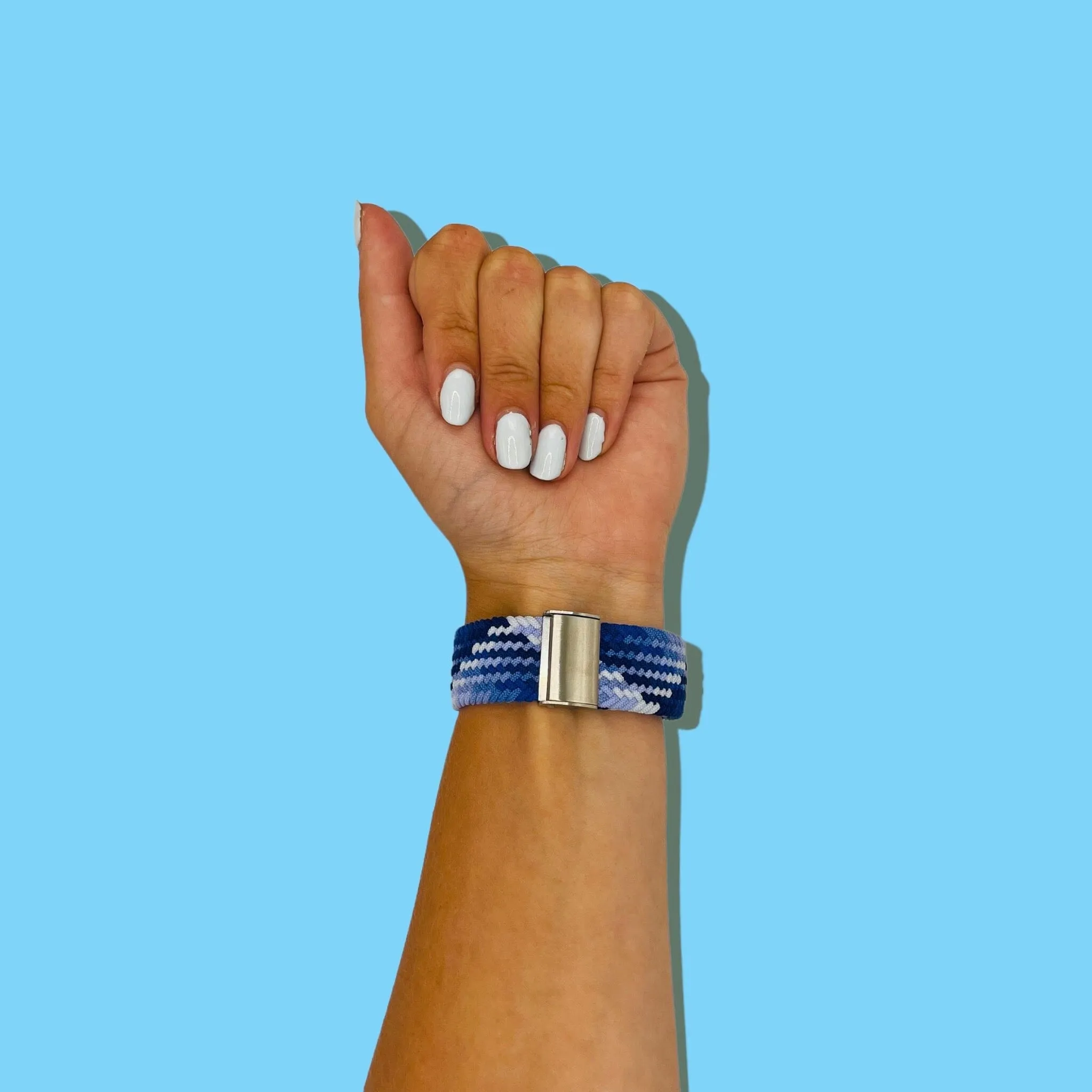 Nylon Braided Loop Watch Straps Compatible with the Lacoste 22mm Range