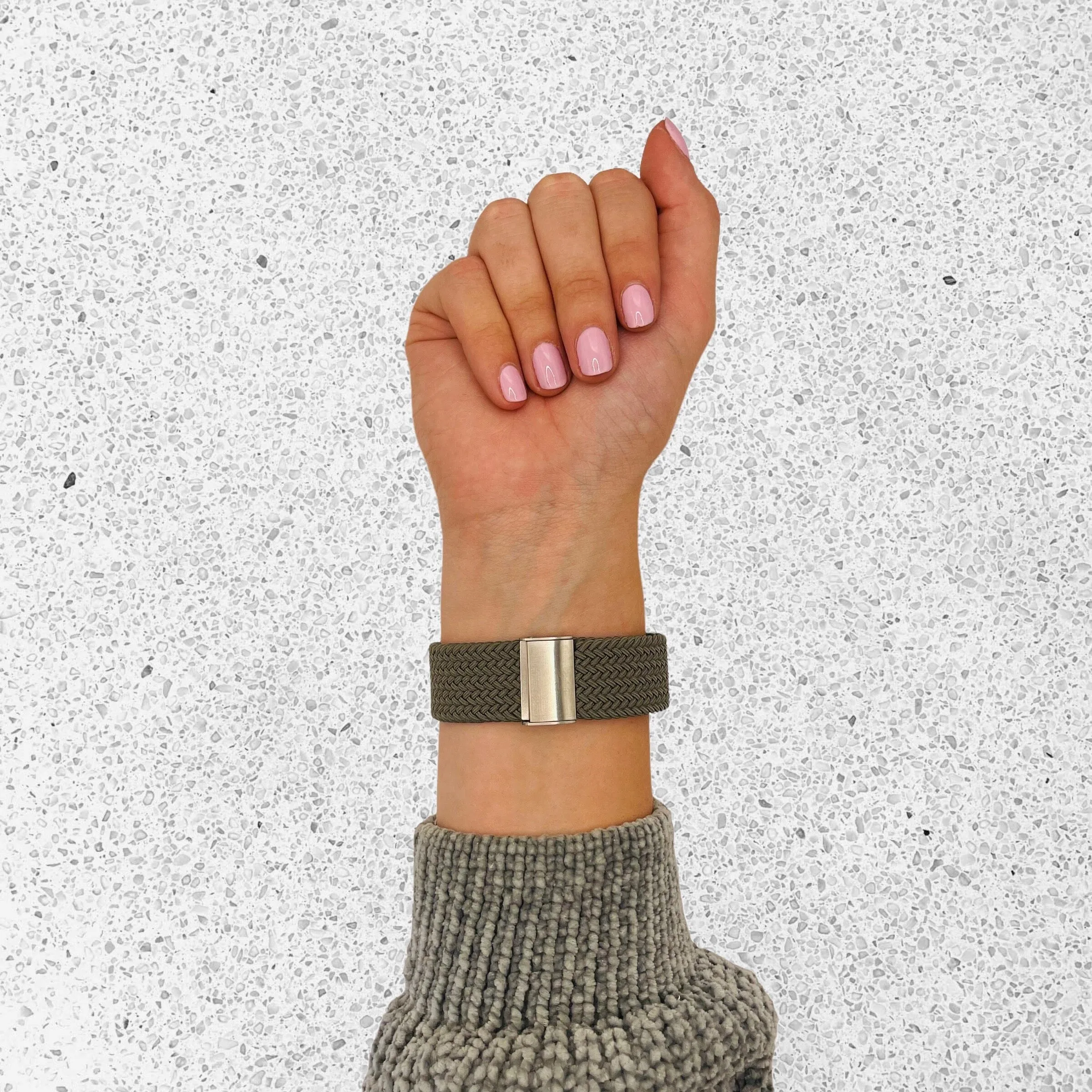 Nylon Braided Loop Watch Straps Compatible with the Lacoste 22mm Range