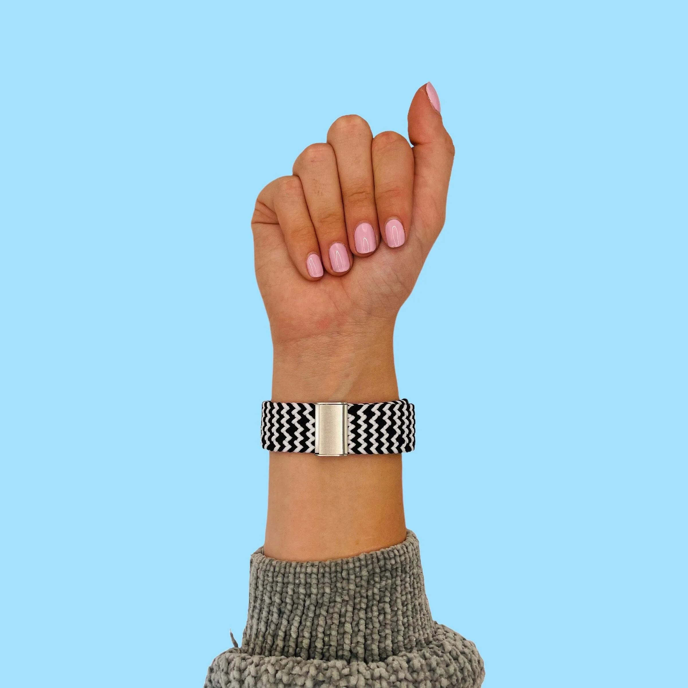 Nylon Braided Loop Watch Straps Compatible with the Lacoste 22mm Range