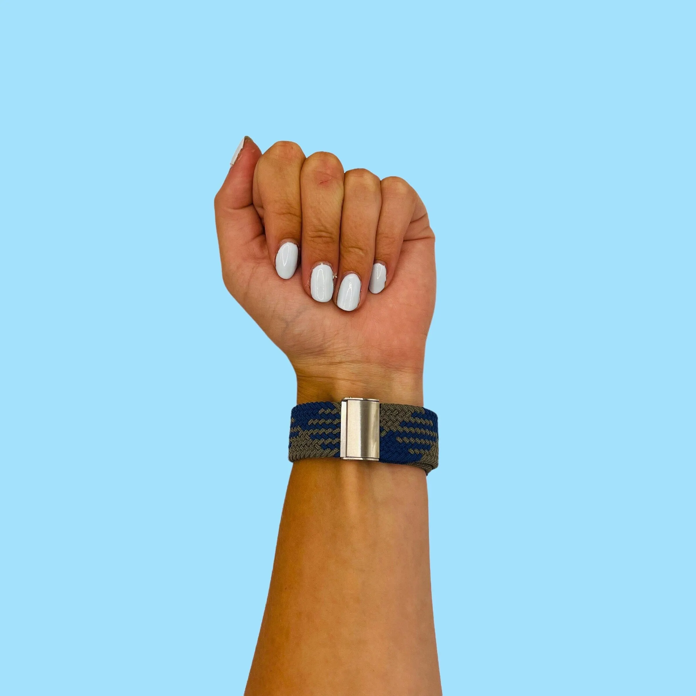 Nylon Braided Loop Watch Straps Compatible with the Lacoste 22mm Range
