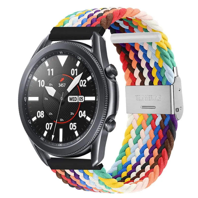 Nylon Braided Loop Watch Straps Compatible with the Lacoste 22mm Range