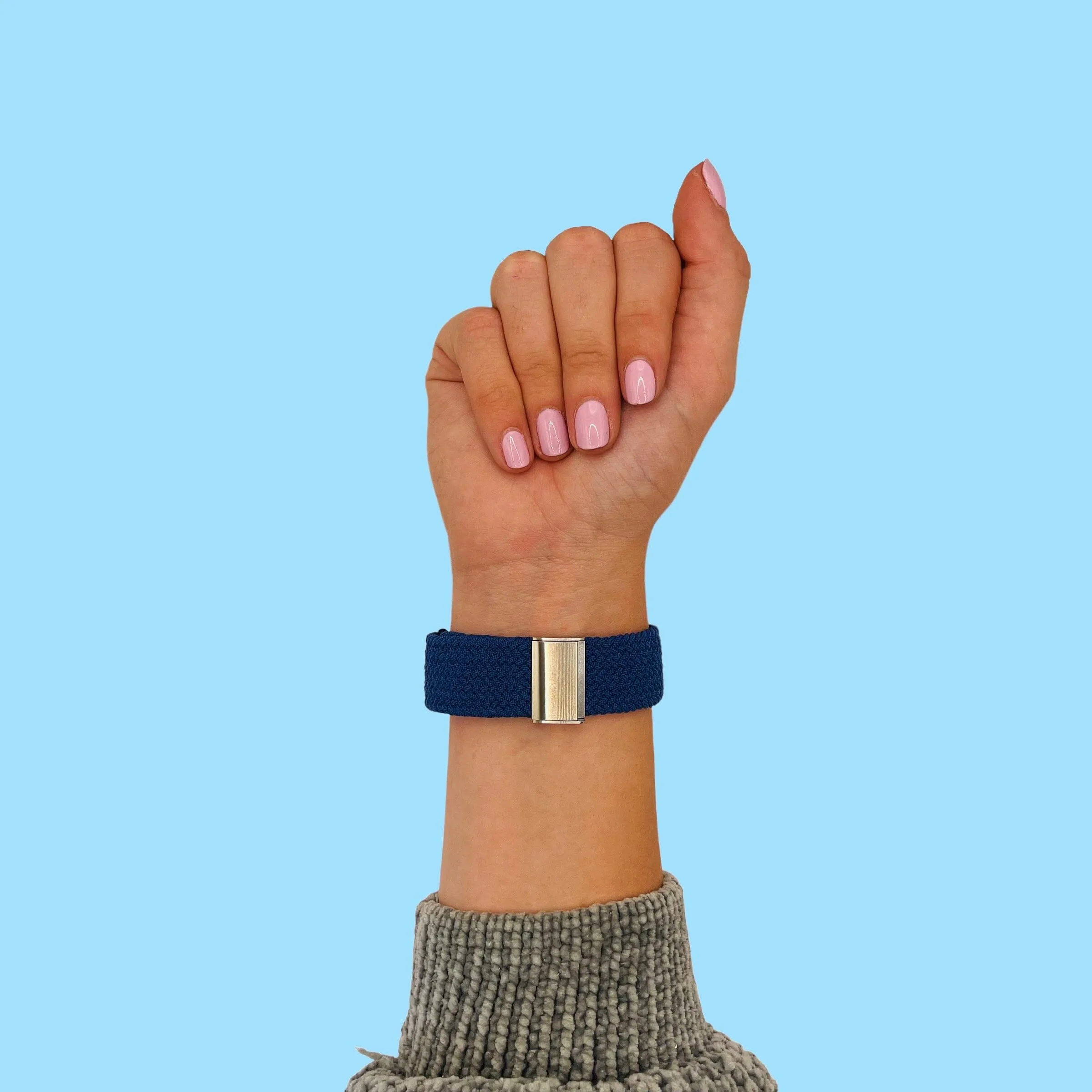 Nylon Braided Loop Watch Straps Compatible with the Lacoste 22mm Range