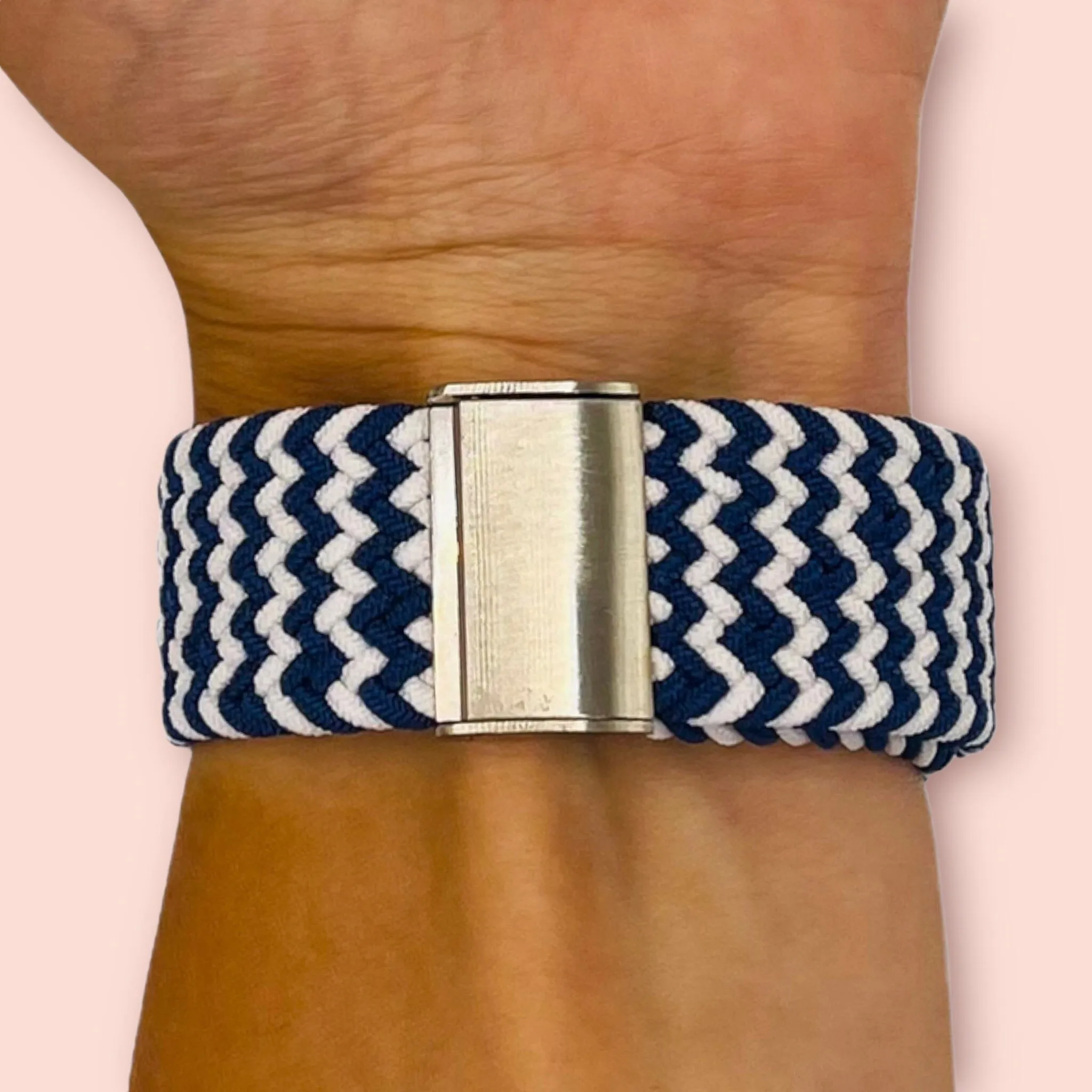 Nylon Braided Loop Watch Straps Compatible with the Lacoste 22mm Range