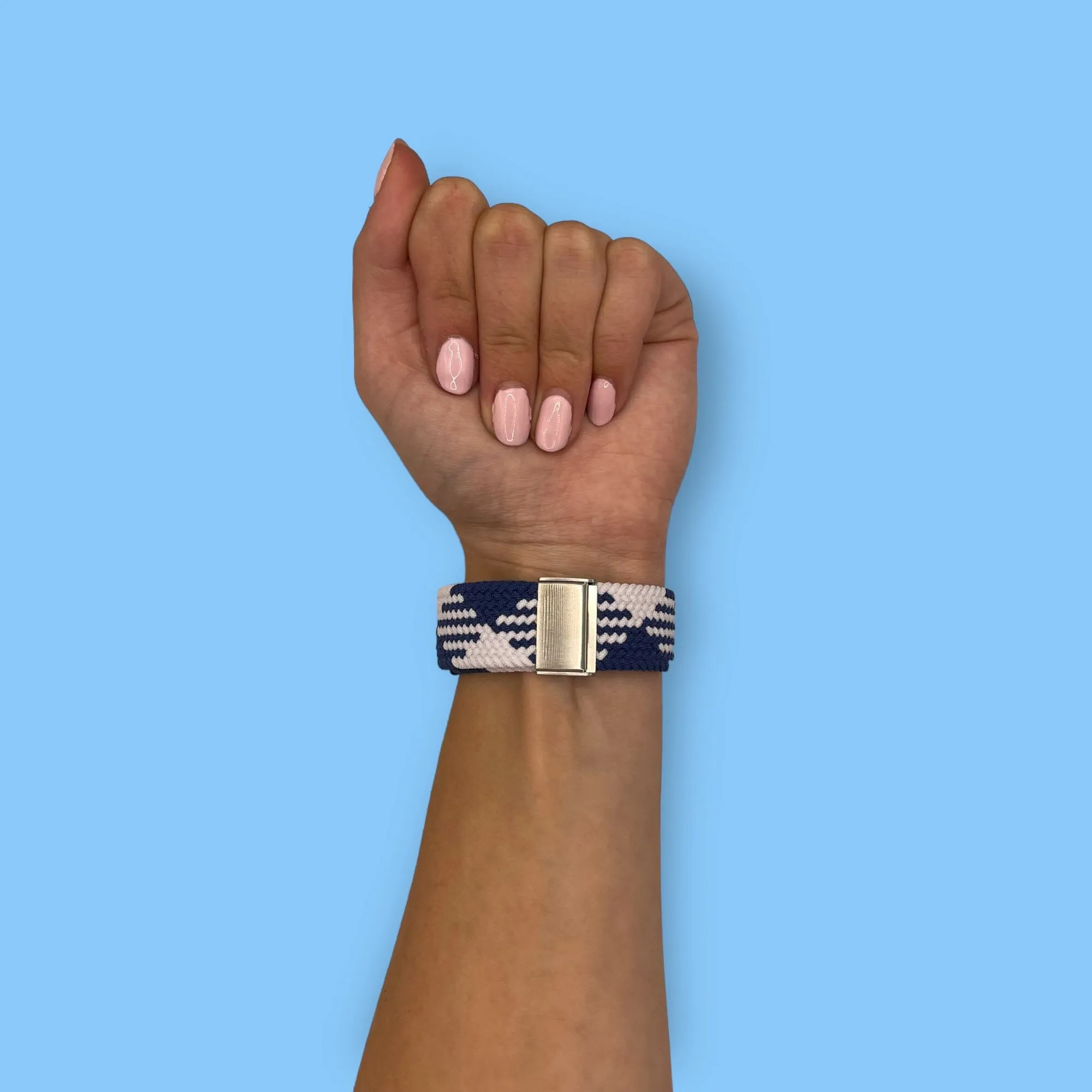 Nylon Braided Loop Watch Straps Compatible with the Lacoste 22mm Range