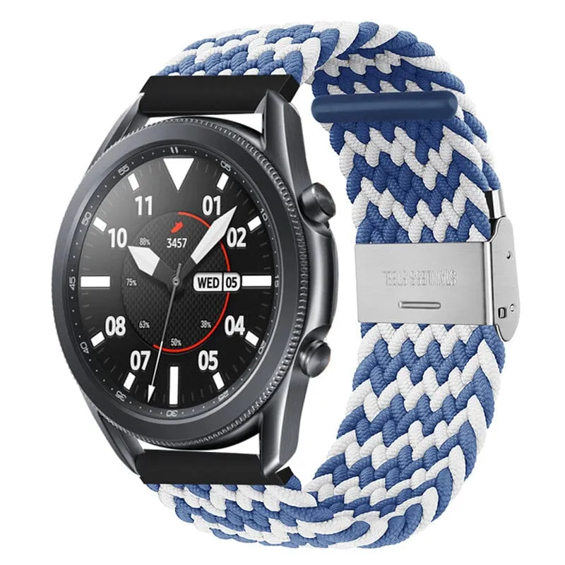 Nylon Braided Loop Watch Straps Compatible with the Lacoste 22mm Range