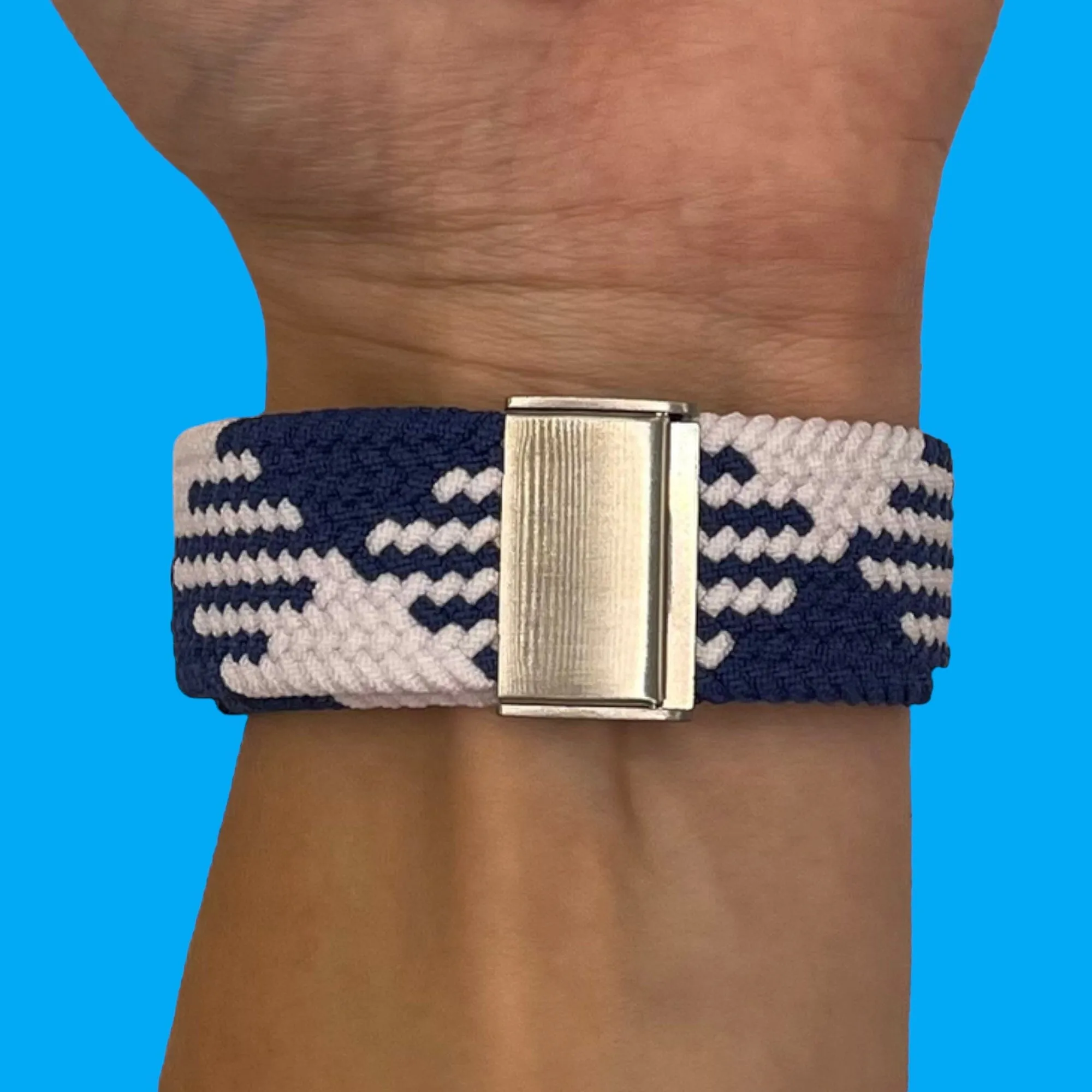 Nylon Braided Loop Watch Straps Compatible with the Lacoste 22mm Range
