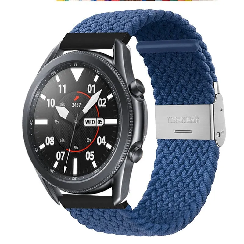 Nylon Braided Loop Watch Straps Compatible with the Lacoste 22mm Range